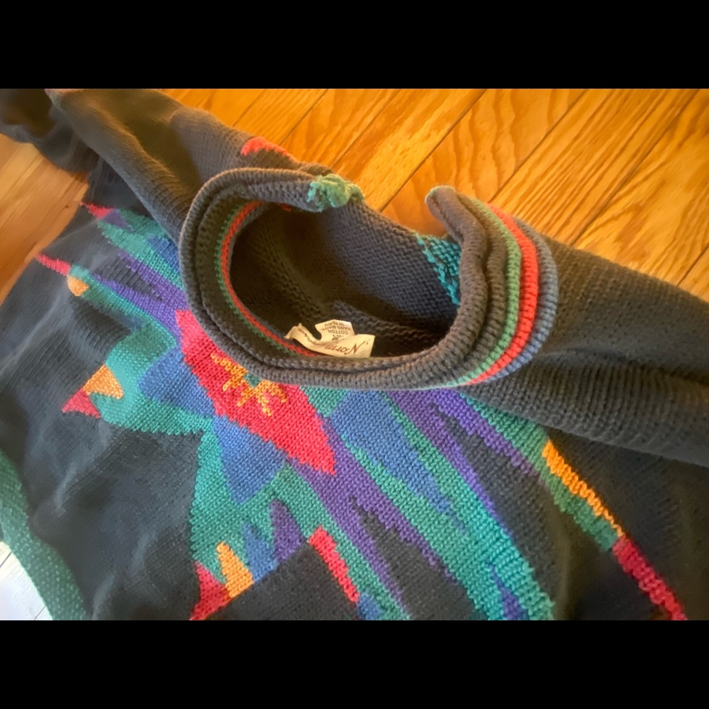 Primary Color Sweater - Picture 3 of 4